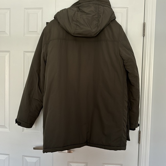 J Crew Men’s Eco Nordic field parka with PrimaLoft - Olive Moss - Picture 7 of 9